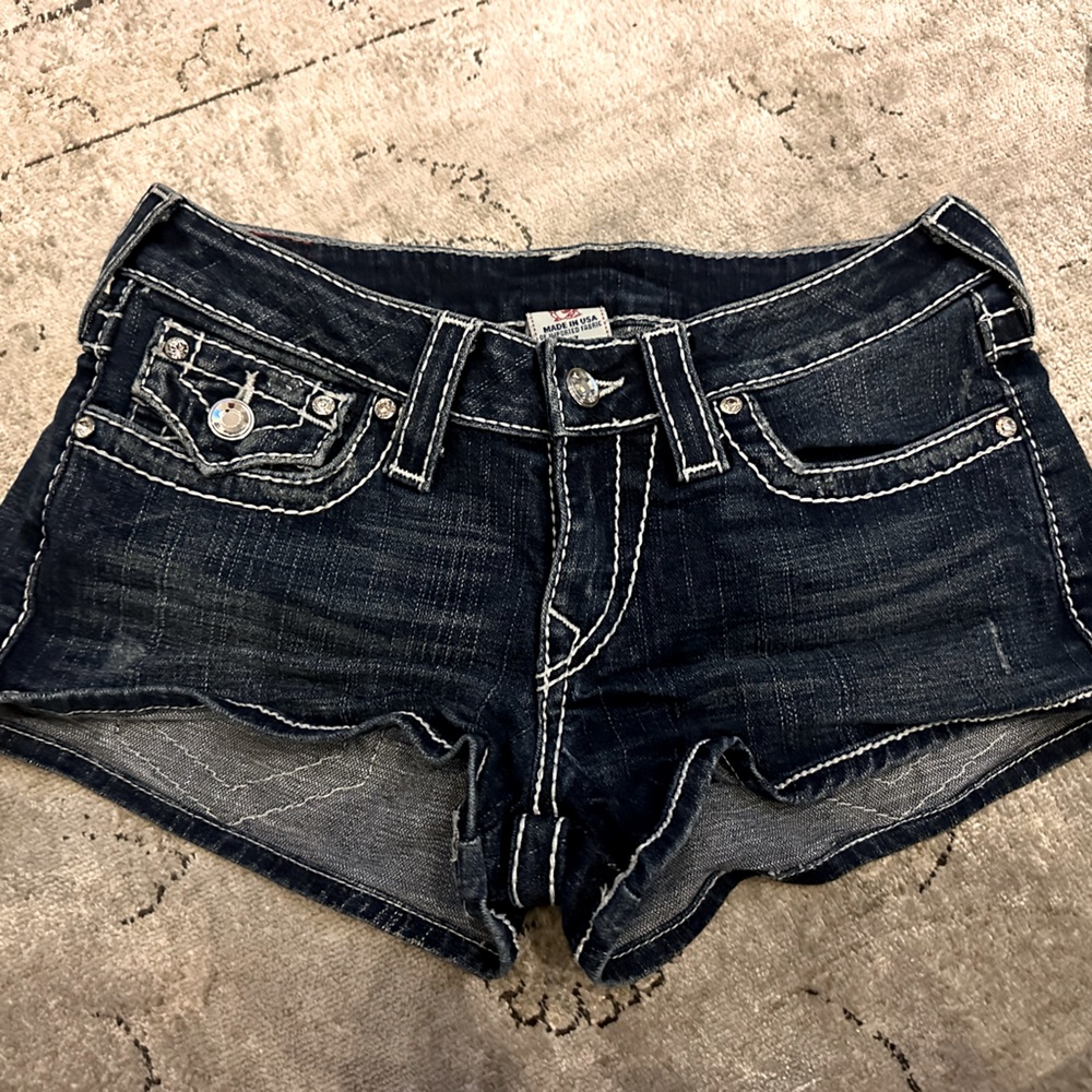True Religion jean shorts